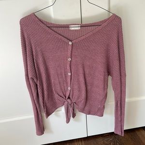 Altar’d State White Knit Top